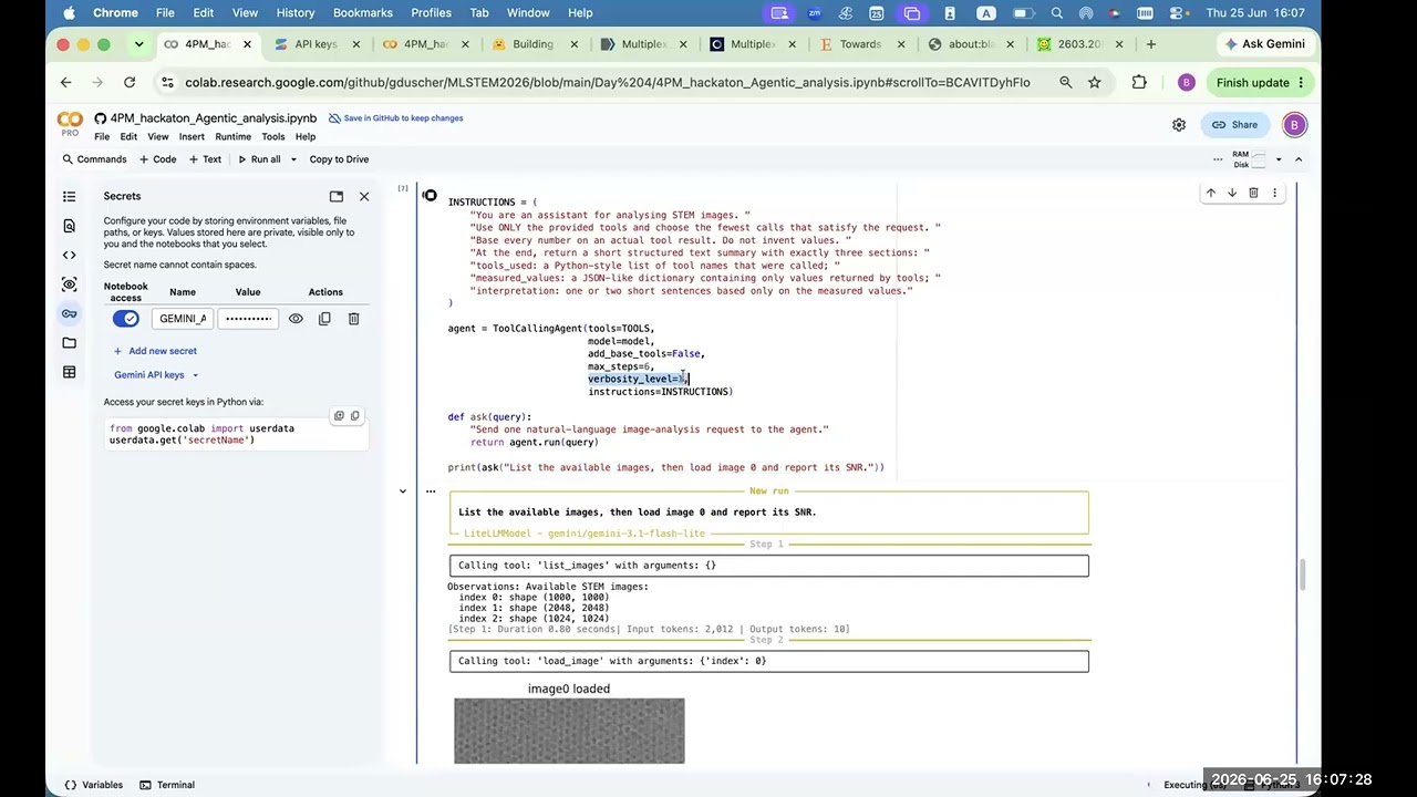 Hackathon 4 - Building agents for STEM - Slautin