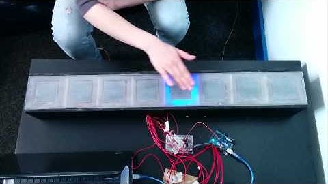 Touch Piano - Arduino capacitive sensor instrument