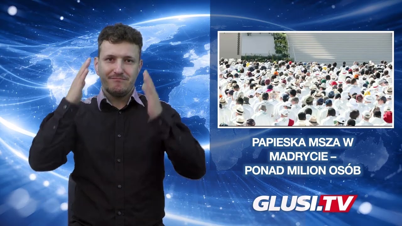 Papieska msza w Madrycie – ponad milion osób