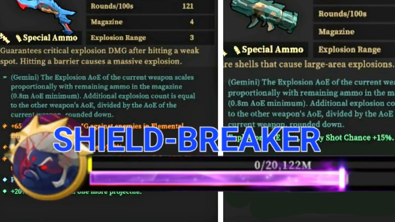 [Gunfire Reborn] Carzy DPS Build In Endless With Explosion Gemini