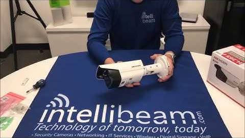 Hikvision DS-2CD2T85FWD 8MP EXIR Bullet unboxing by Intellibeam.com