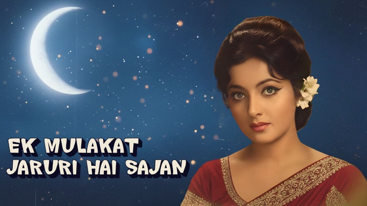 Ek Mulakat Jaruri Hai Sajan | Evergreen Romantic Hindi Song | 60s–70s Old Is Gold  | Ishq Vibe