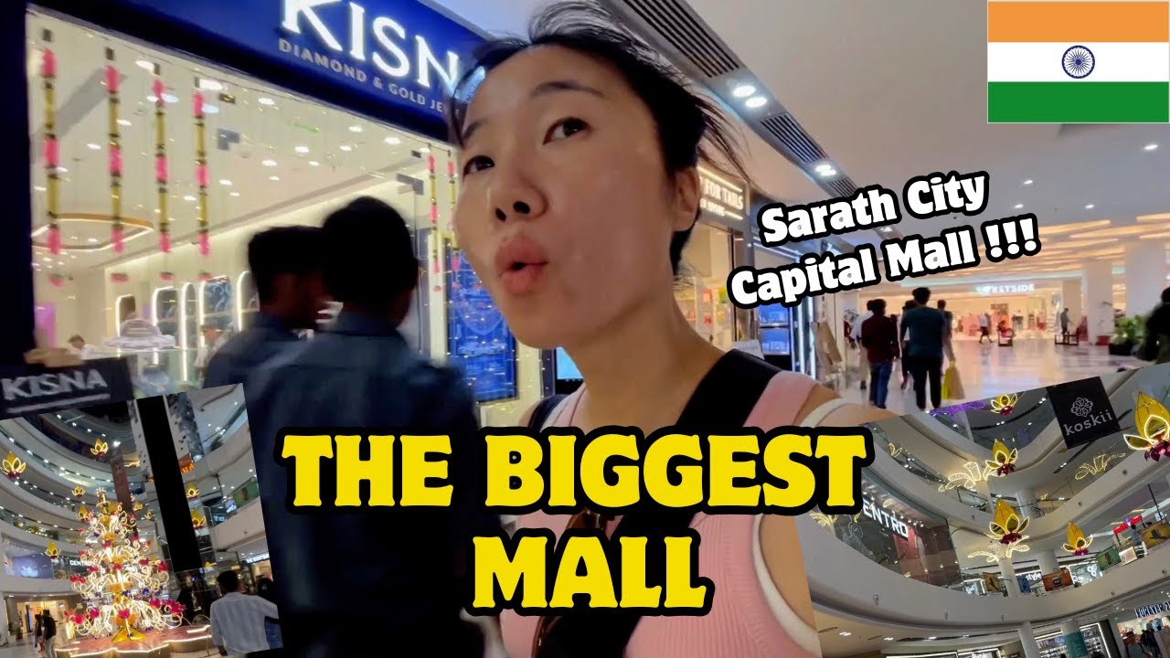 Это самый большой торговый центр в Хайдарабаде! 🇮🇳 | Sarath City Capital Mall ✨