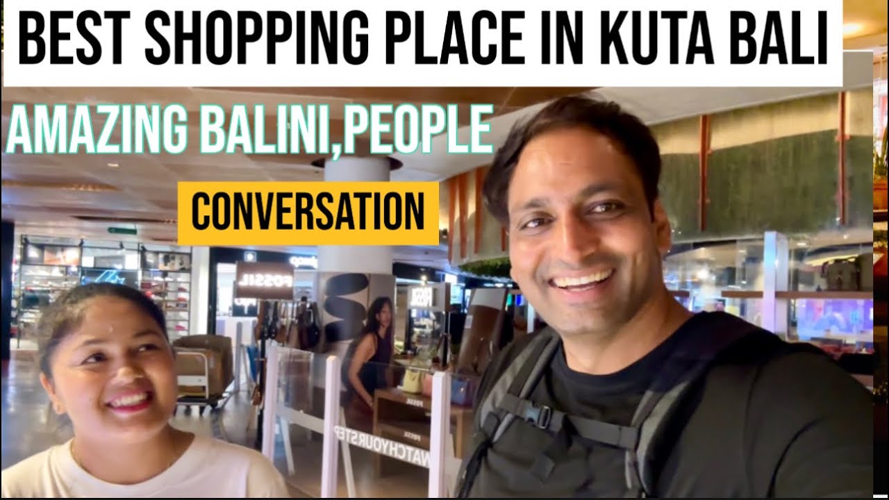 Beachwalk Mall Kuta Bali Tour | Best Shopping Spot by the Beach | Shopping Paradise in Kuta Bali