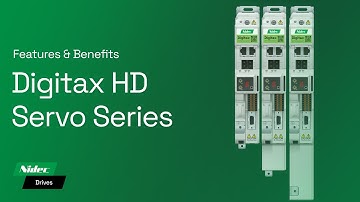 Nidec Drives Digitax HD Servo Series Features & Benefits | Control Techniques