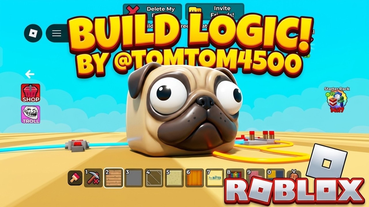 Slikica videa za Izgradi logiku! Autor: @Tomtom4500 | Roblox | Gameplay, bez komentara, Android