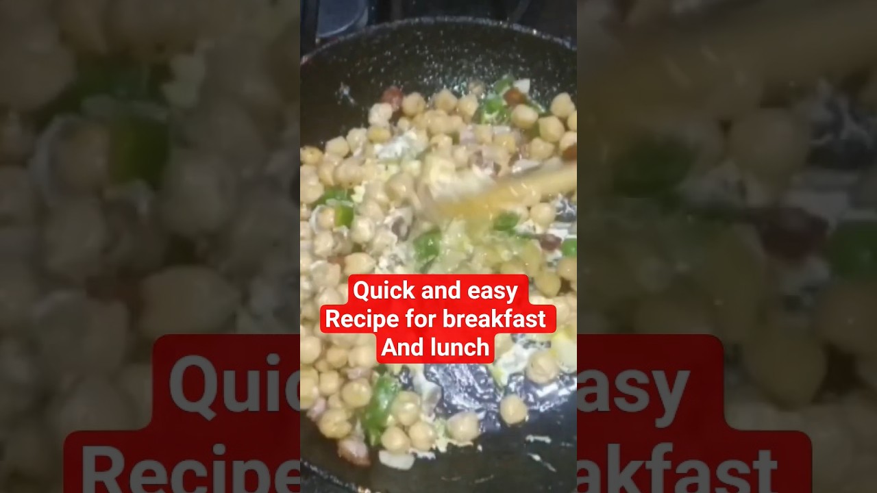 Quick and easy Recipe for breakfast And lunch 
