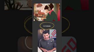 How to become LOFI GIRL in 2 minutes with ANIMATION and your own AI LOFI SONG 🤯😱 #ai #aiart
