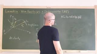 01: Mec. Clássica - Cinemática - Vetor Posição e Deslocamento - Movimento Tridimensional