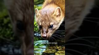 Si Pemanjat Ulung Di Alam Liar, Marten Pinus! #faktaunik #animals #shorts
