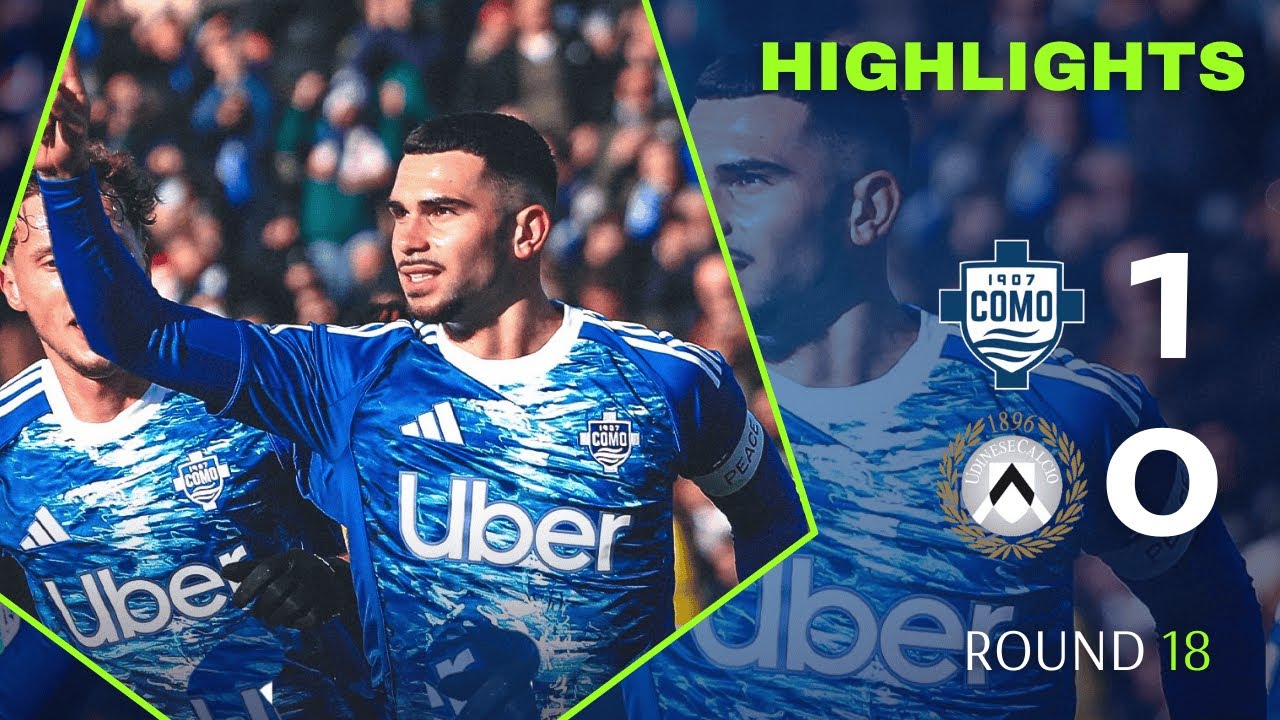 Como 1 - 0 Udinese | Highlights | Serie A 2025-26 | como udinese