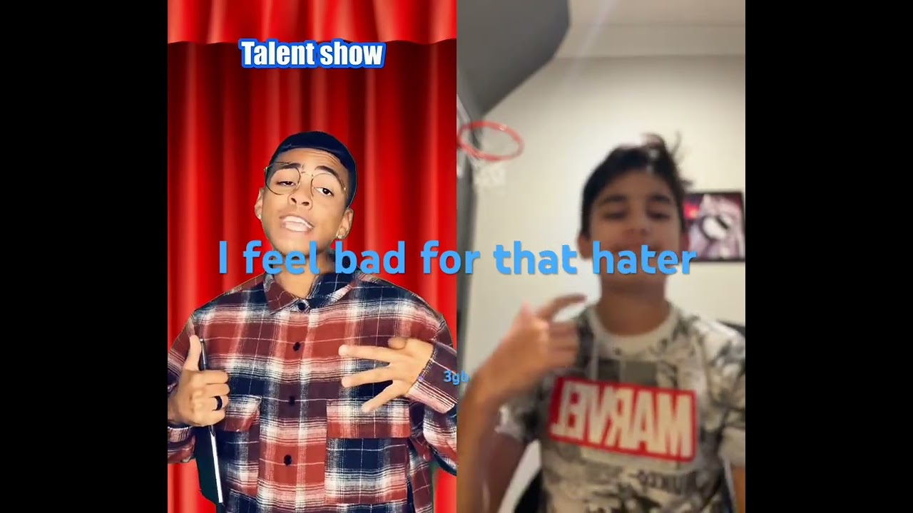 The nerd who gets motivated by hater. I think his rap was FIRE