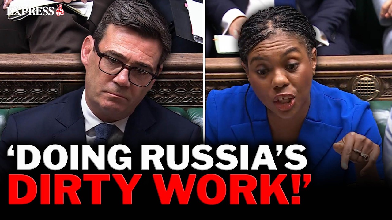 Kemi Badenoch SKEWERS 'BUMBLING' Burnham in PMQs Clash