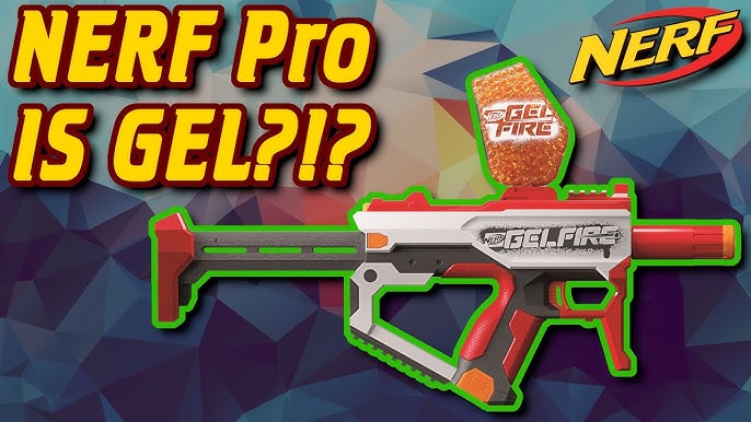 NERF Pro Gelfire X Mrbeast Fully Automatic Blaster