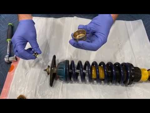 C4 Corvette Callaway Coilover Disassembly - YouTube