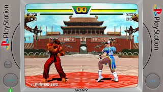 Street Fighter Ex Plus Alpha Ps1   Chun Li Theme spinning Bird