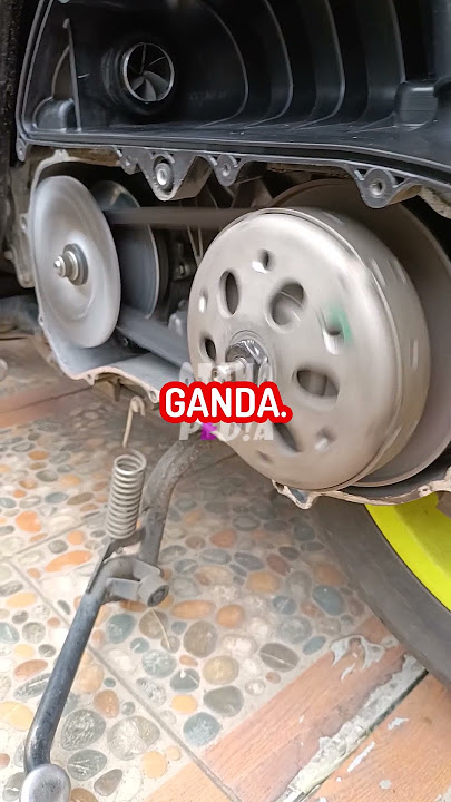 TERNYATA INI PENYEBAB RODA BELAKANG MOTOR MATIC BERGERAK SAAT MESIN MENYALA #shorts #otomotifmotor