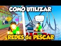 como PESCAR con REDES en FISCH ROBLOX