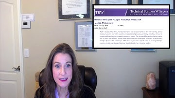 Research Summary- Conference Whispers:  Agile + DevOps West 2019 #1002
