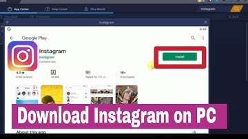 How to download Instagram on PC [ Ep - 02 ] | Instagram for PC | Blustacks