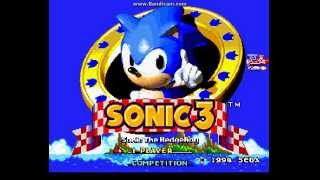 Sonic 3 On Sonic Jam - Sega Saturn Emulator Test