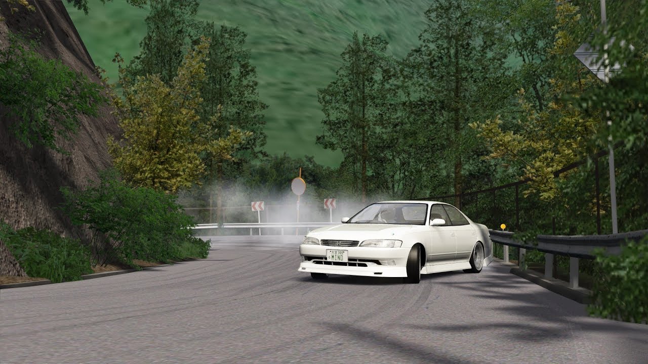 その他 GOLD'S GYM Tokyo drift Mizukoshi Touge Drifting in a JZX90! 90s Golden Drift Spot