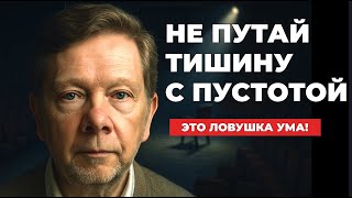 картинка: Не всякая тишина — пробуждение  Ошибки, о которых молчат  Экхарт Толле