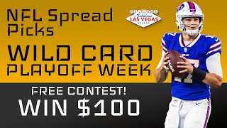 NFL Wild Card ATS Picks 2020-2021 & Free NFL Playoff Spread Contest