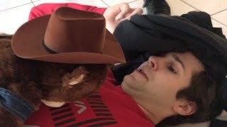 Surprising Our Friend With A Monkey