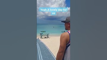 The Pinoy in Beach #caymanislands #pinoyabroad
