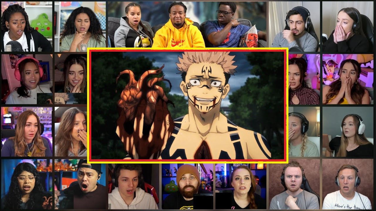 Jujutsu Kaisen Season 1 Episode 5 Reaction Mashup | 呪術廻戦