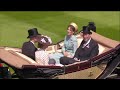 The Duke and Duchess of Cambridge lead the Royal Procession at #RoyalAscot 2022