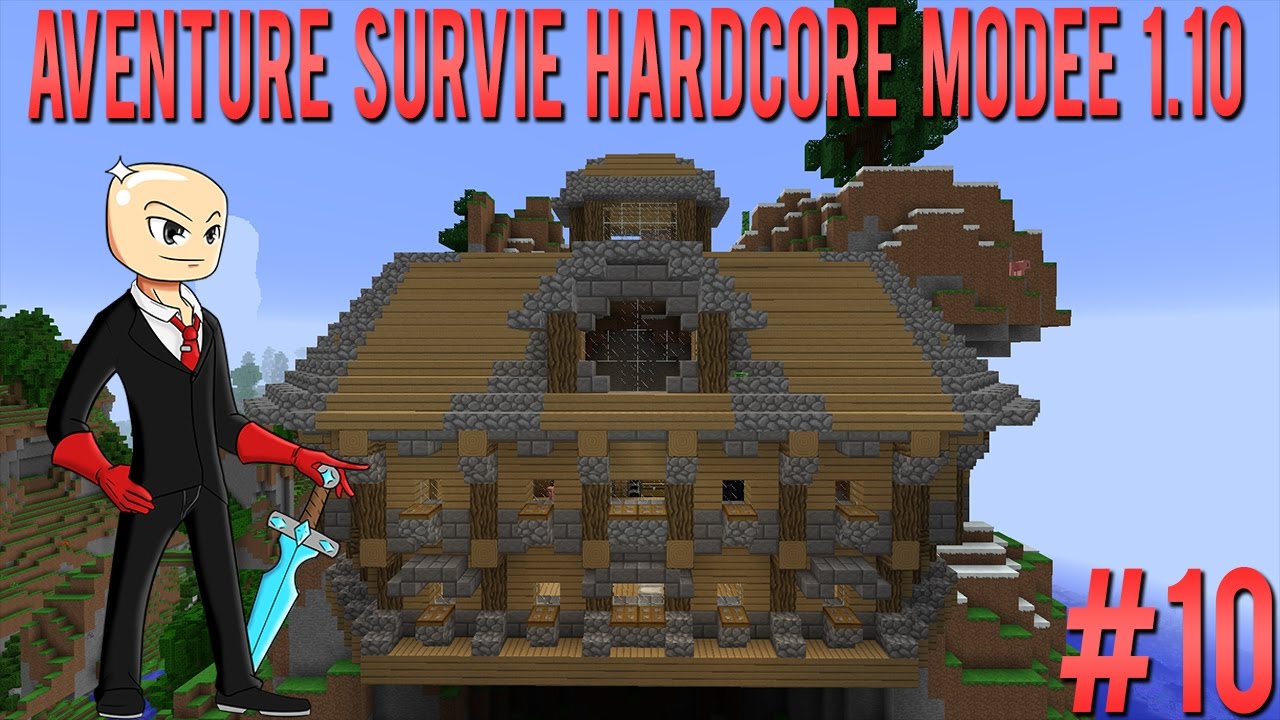 Construction d'une ENORME Maison ! - Minecraft Aventure Survie Hardcore