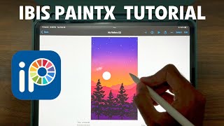 Ibis paint x tutorial in Tamil | how to draw digital art in Tamil screenshot 5
