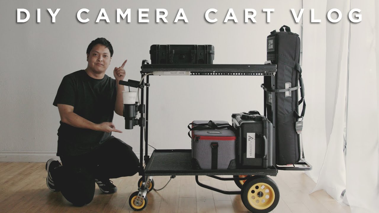 DIY Camera Cart (AC Cart) Vlog - Rock N Roller Cart - YouTube