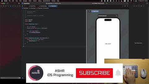 ASMR Programming - SwiftUI Video Player - No Talking #asmr #programming #ios