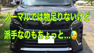 【トヨタ ヴォクシー】カッコよさと実用性を考えたカスタムカーです