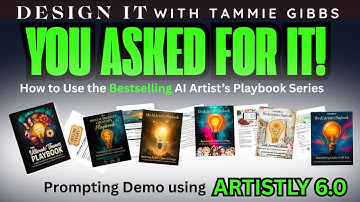You Asked for It:  Demo of the AI Artist’s Playbook Series (With Artistly 6) Which is right for you?
