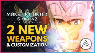 Monster Hunter Stories 2 | 2 New Weapons & Character Customization Confirmed