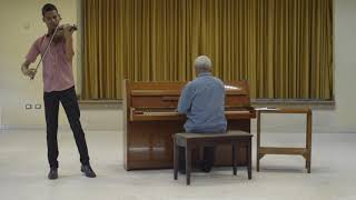 Sombra en los medanos - Reinaldo Robayo, piano Salvador Hernandez, violin
