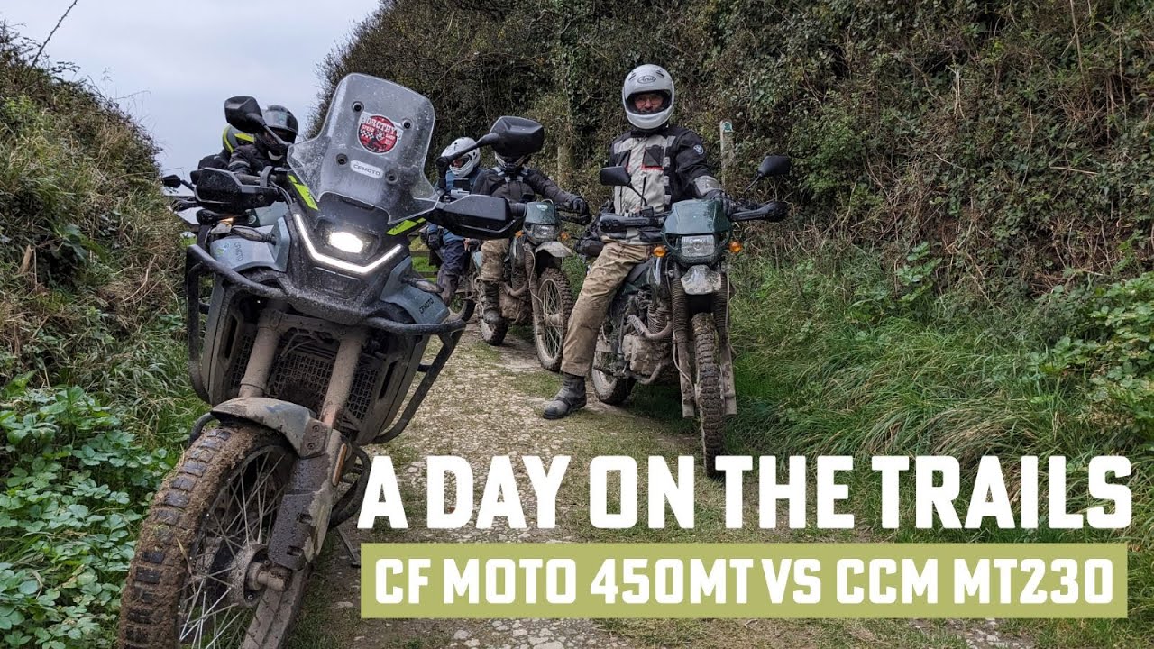 День на трассе — CF Moto 450MT с CCM MT230s