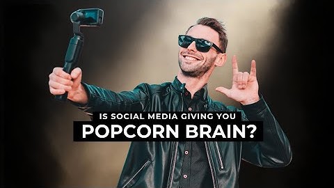 Is Social Media Giving You Popcorn Brain? 🍿 #socialmedia #neuroscience #science #brain #viralvideo 
