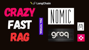 Crazy FAST RAG | Ollama | Nomic Embedding Model | Groq API