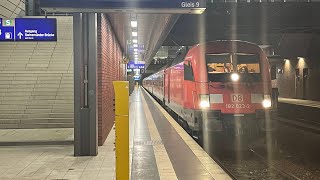 Ausfahrt der Baureihe 182 als RE5 Verstärker