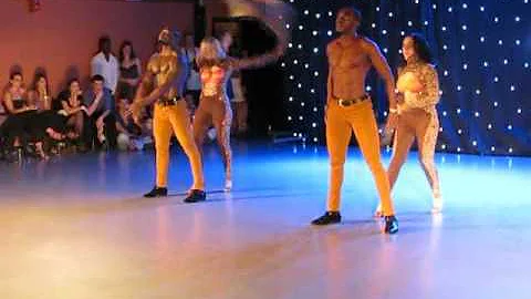 Belgium Bachata Night 2011 Show James, Linda, Mich...