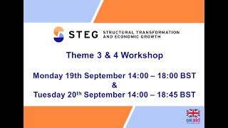 STEG Theme 3 & 4 Workshop 2022 - Day 2