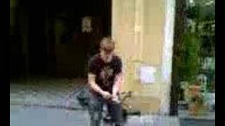 Flower stick juggling
