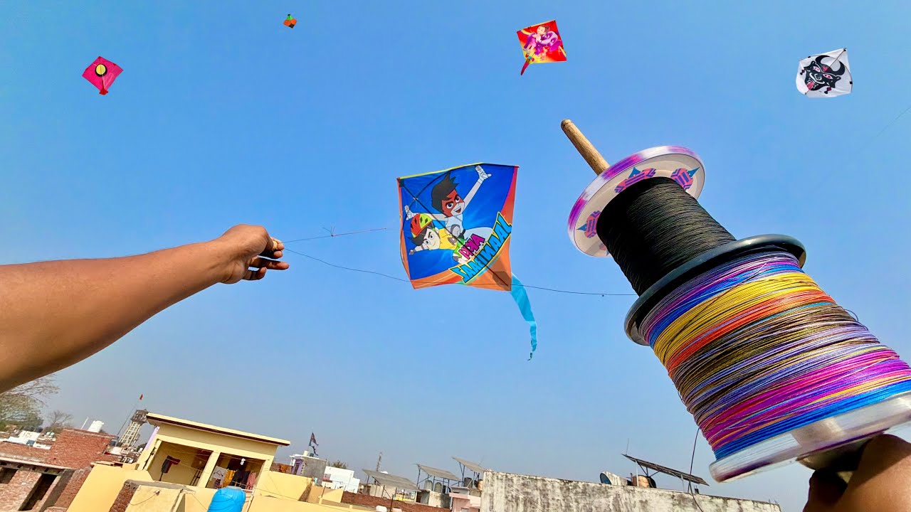 AKKI JAANBAAZ Kite fighting & Kite cutting trick | Kite flying
