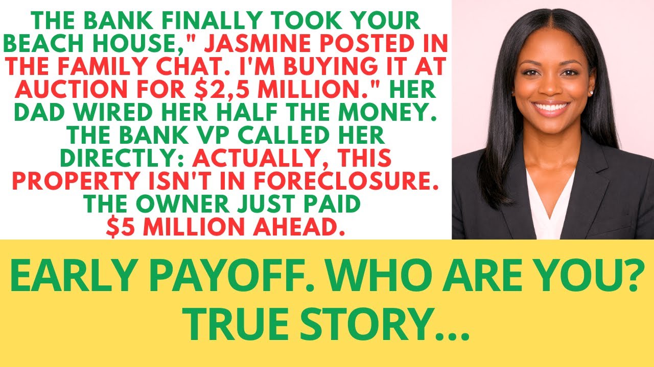 My Brother Claimed My Foreclosed Beach House — Then The Bank VP Called About My $5M Mortgage Payment