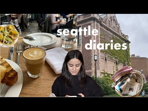 seattle diaries | apartment hunting, gloomy spring & some new bites